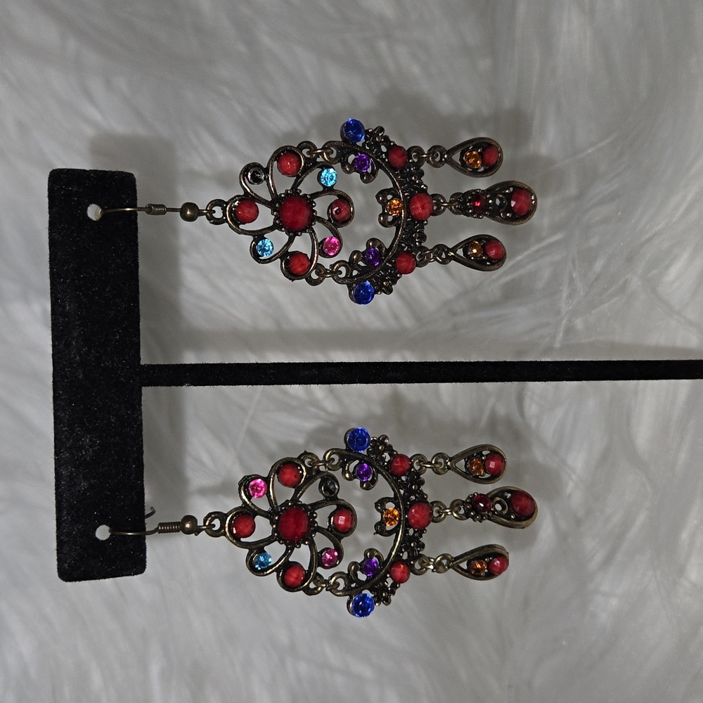 Multicolor Beaded Jewelry Set - Picture 7 of 9